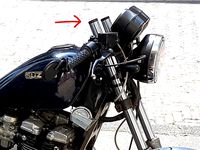 fork cap cover for suzuki gs550l or 37mm forks by kondrez