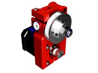 Belted Extruder v4 - 2.85mm / 3mm by dintid