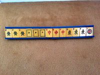 Porte tuiles Mah-Jong / Mah-Jong tiles holder by dForlithe