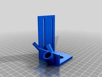 Adjustable lensholder with dual line pointer holder, air assist nozzle and focus leveling block for K40 Laser by Venomouse