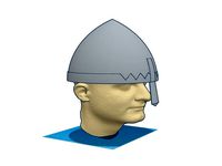 Medieval norman helm by AdrianAyu