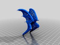 Dragon Bat Demon Wings Voronoi by Planar_Dragon