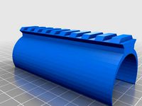 Weaver rail on balloon airsoft Cricket by Treuman