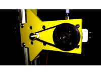 BullDog Extruder mount with 1:4 speed reduction for 2.85 mm filament (for 3030 extrusions) by 0scar