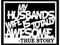 My Husband Plaque by Anubis_