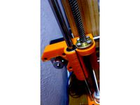 Prusa i3 MK3 X Axis Ends 4 M3 Screw Standar T8 Lead Screw Nut / Prusa i3 MK3 Finales Eje 4 Tornillos M3 para Tuerca Estandar Varilla Roscada T8 by Checho3d