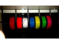 Below the table spool mount for IKEA Melltorp by fx137