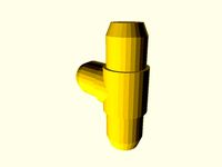 PVC Pipe Elbows customizable ID, OD by matonym