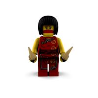 Ninja Girl Lego 3D Model