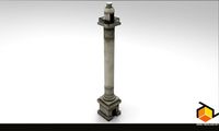 Old Column 3D Model