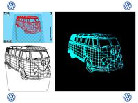 VOLKSWAGEN lamp (Shine in the darkness) by tresdlito