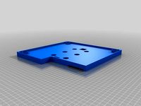 CR-10 - Heatbed Insulation Box for Silcawool by moeff