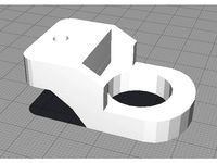 18mm Sensor Mount for Ultimate Greg's Wade's Geared Extruder by apsbiker