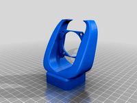 CR-10 hanging 40mm fan/part cooler remix by KasperKro