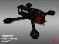 RICOCHET FPV CAMERA MOUNTS by avadamultirotor
