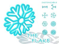 The Flake - Customizable Snowflake by fsp