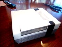 Mini NES Pi 3 Case (with support pieces removed) by thingsvrs8383