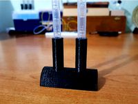 Stand For Two Plastic Pipettes by fluidmovingfire