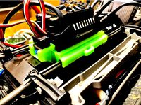 Hobbywing Max 5 ESC mount for traxxas X-maxx by m1n1m