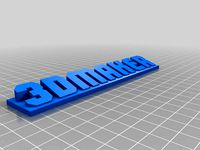 3dmaker label by vidatox