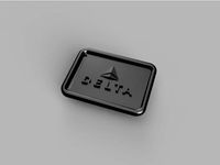 Delta Belt Buckle by jsledge