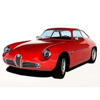 Alfa Romeo Giulietta SZ 1960 3D Model