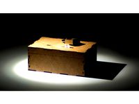 Lasercut money box / donation box by FranzImsch