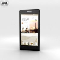 Huawei Ascend P7 Mini Black 3D Model