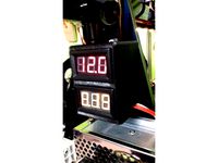 Anet a8 mini voltmeter/amperemeter support by Samfire54