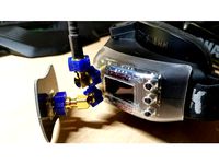 SMA spinner for FPV goggles / drone / antenna  by sadegroo
