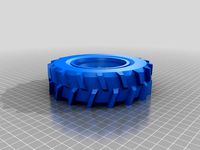 Combined Open RC Tractor Wheels by sylaswojo