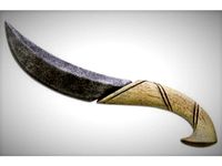 Pugnale coltello elfico Cosplay dagger by Filionix