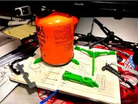 Camping Stove Gas Tripod - D EN417 by Shai_3D