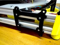 Kossel 2020 'rpi-netfabb' dadapter by Belgokauf84