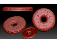 Donut With Sprinkles by LeslieMerzDavis