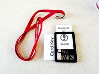 Two Card Badge Holder by scorch