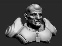 Commander 3D Model
