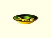 Yet another customizeable universal filament spool holder (again) (with ball bearings) by Jafix