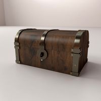 Treasure Chest 3D Model