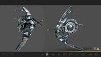 Cybertech V1 Drone 3D Model