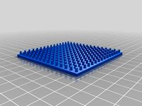 Perler Bead Pegboard 15x15 for 5mm beads by CosmoS6173