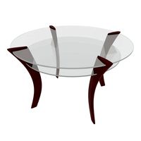 Round Coffee table 3D Model