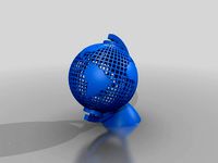 globe earth globus by Syzguru11