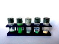 Laboratory vial holder customizble by shusy