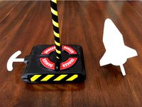 Rubber Band Rocket MK II by Archrival