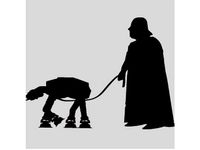 Darth Vader - AT-AT Walking by -Raul-