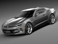 Chevrolet Camaro 2016 3D Model