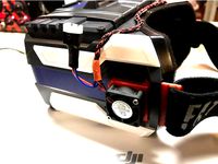 Fan mount for FatShark Transformer FPV Goggles by DavidCanfield