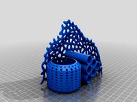 Aquarium planter with fry shelter by GrahamLWood