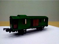 H0 scale old time baggage train car by Ivailo